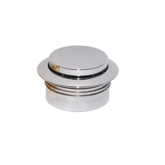 Bouton de déclenchement en laiton pour portes - 19mm