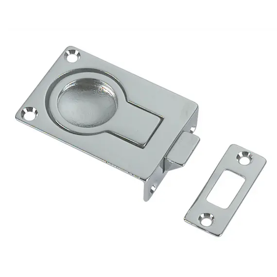 Loquet de porte affleurant - 57x40mm