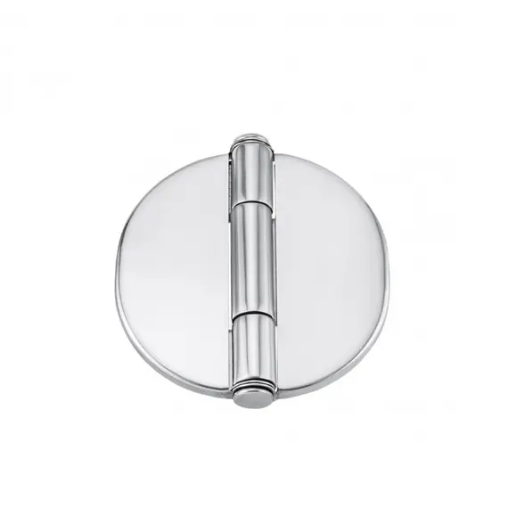 S.S. Hinge with integrated cover - 66.6x66.2mm