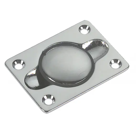 Bouton avec joint anti-vibrations - 65x48mm