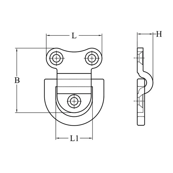 Ring plate - 51mm, 2 image Ring plate - 51mm, 2 image