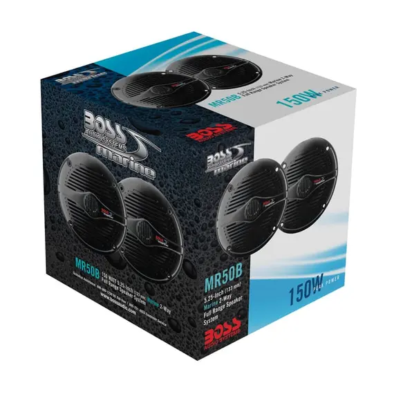 Haut-parleurs marins MR50B - 150W - Noir, Couleur: Black, 5 image Haut-parleurs marins MR50B - 150W - Noir, Couleur: Black, 5 image