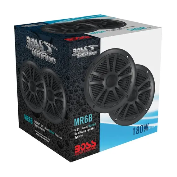 Haut-parleurs marins MR6B - 180W - Noir, Couleur: Black, 5 image Haut-parleurs marins MR6B - 180W - Noir, Couleur: Black, 5 image
