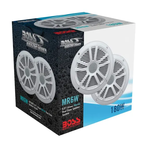 Haut-parleurs marins MR6W - 180W - Blanc, Couleur: White, 5 image Haut-parleurs marins MR6W - 180W - Blanc, Couleur: White, 5 image