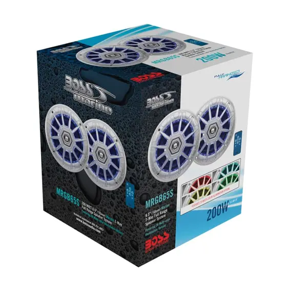 MRGB65 Marine Speakers - 200W, 7 image MRGB65 Marine Speakers - 200W, 7 image