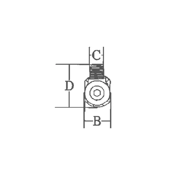 Support d'antenne pour diamètre de rail 18-27mm, 2 image Support d'antenne pour diamètre de rail 18-27mm, 2 image