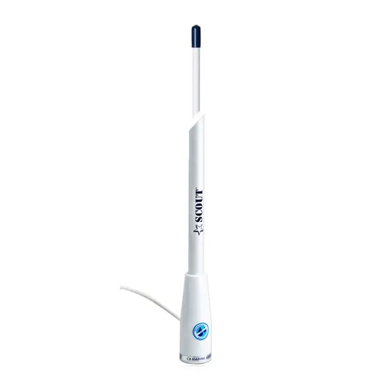VHF Antenna KS-22 - White - 150cm, Color: White, Length, cm: 150