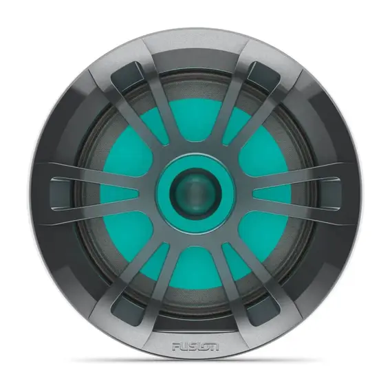 Fusion® EL Series Sports Marine Speaker 6.5" with RGB LED Lighting - 80-Watt - Gray, 2 image Fusion® EL Series Sports Marine Speaker 6.5" with RGB LED Lighting - 80-Watt - Gray, 2 image