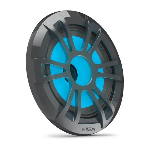 Fusion® EL Series Sports Marine Speaker 6.5" with RGB LED Lighting - 80-Watt - Gray, 3 image Fusion® EL Series Sports Marine Speaker 6.5" with RGB LED Lighting - 80-Watt - Gray, 3 image
