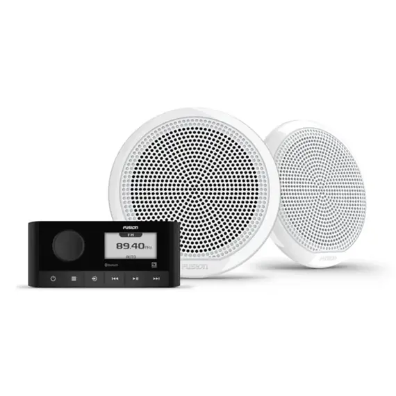 Fusion® MS-RA60 Stereo avec kit d'enceintes EL Classic EL-F651W.