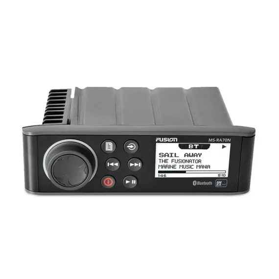 Fusion® MS-RA70N Series Marine Stereo with BLUETOOTH® and NMEA 2000®, 3 image Fusion® MS-RA70N Series Marine Stereo with BLUETOOTH® and NMEA 2000®, 3 image