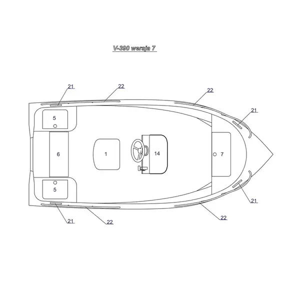 Boat Viking 390, 30 image Boat Viking 390, 30 image