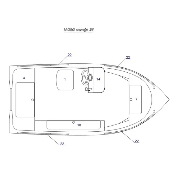 Boat Viking 390, 34 image Boat Viking 390, 34 image