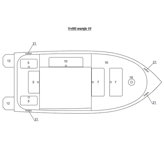 Boat Viking 460 V, 52 image Boat Viking 460 V, 52 image