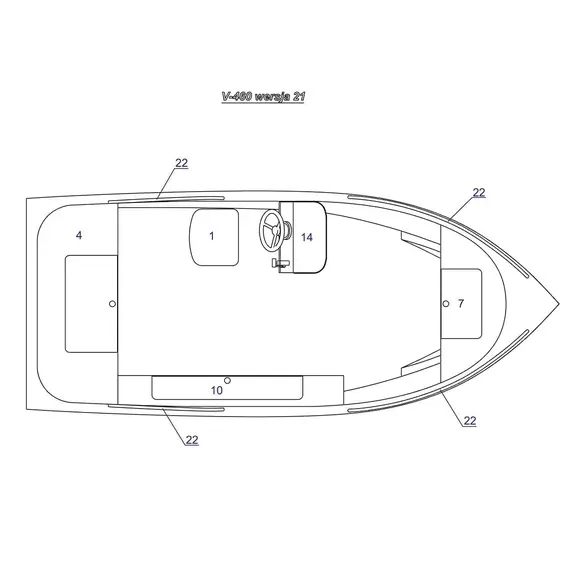 Boat Viking 460 V, 60 image Boat Viking 460 V, 60 image
