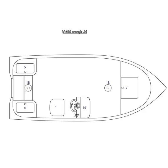 Boat Viking 460 V, 63 image Boat Viking 460 V, 63 image