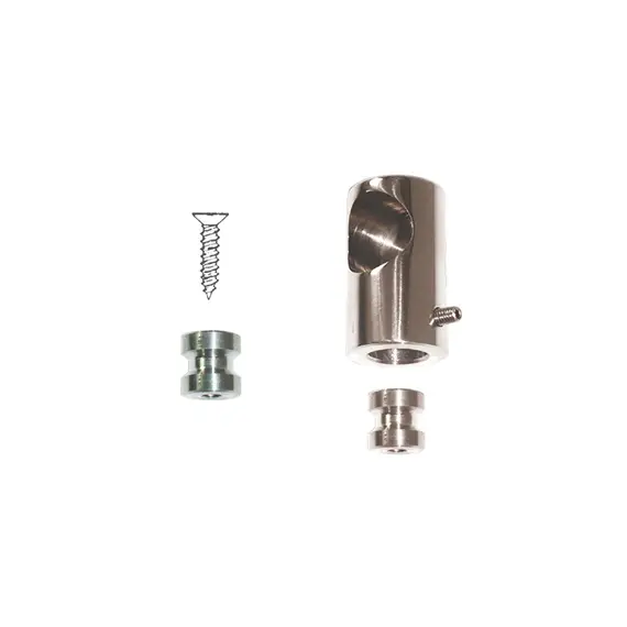 Terminal de main courante droite - diamètre 25mm, Modèle: Right, 2 image