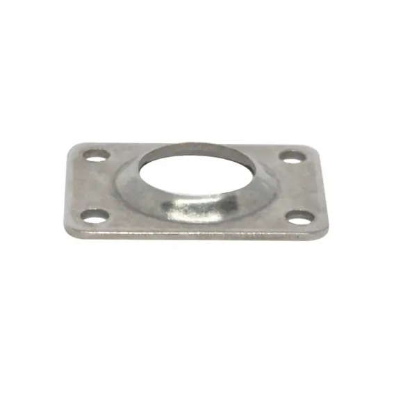Base rectangulaire 90 degrés - diamètre 22mm, Diamètre, mm: 22