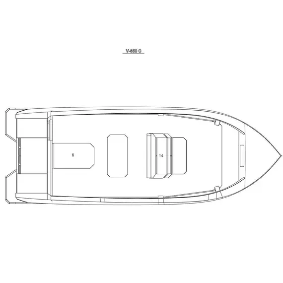 Boat Viking 650 CR, 13 image Boat Viking 650 CR, 13 image