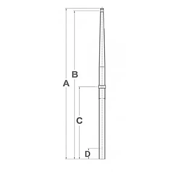 S.S. Stanchion diameter 25mm - 625mm, 3 image S.S. Stanchion diameter 25mm - 625mm, 3 image