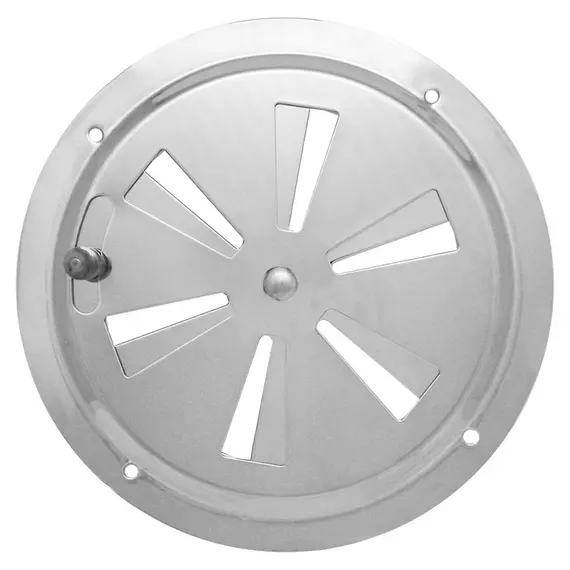 Bouches d'aération rondes en acier inoxydable de diamètre 125mm