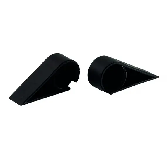 Paire de capuchons de couverture pour trappes de ligne affleurante