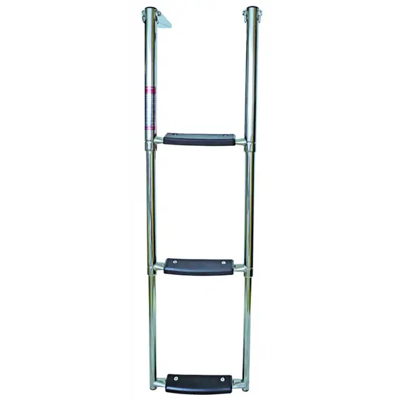 Échelle télescopique avec 3 larges marches, Longueur, mm: 875, 3 image