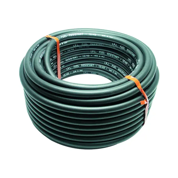 Tuyau de carburant en caoutchouc tressé - 6mm - 25m, Diamètre intérieur, mm: 6
