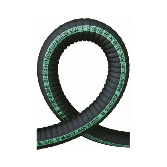 Corrugated Rubber Exhaust Hosе - 127mm - 10m