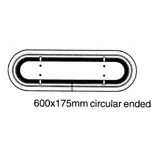 Volets à persiennes en alliage léger - 600x175mm, 3 image