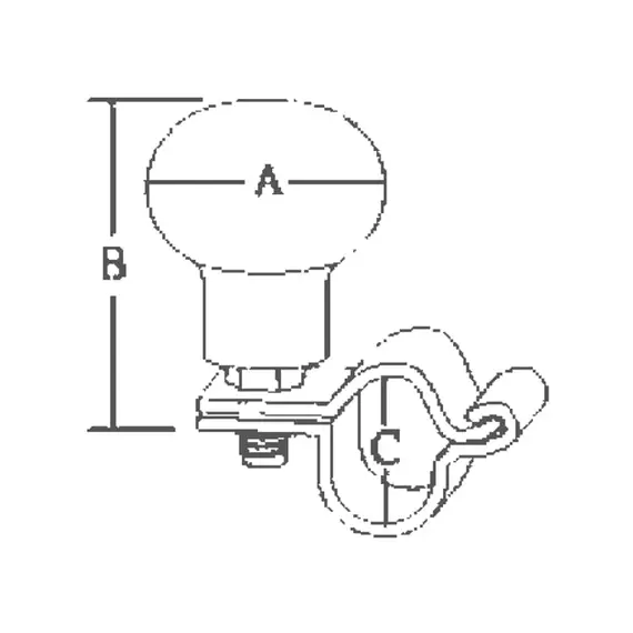 Stainless Steel Turning Knob, 2 image Stainless Steel Turning Knob, 2 image