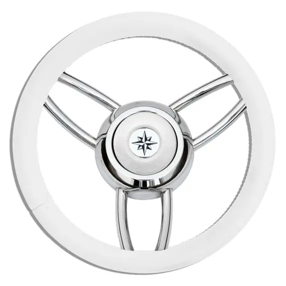 Roue de direction T26 - 35cm - Blanc