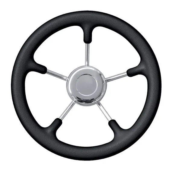 Volant de direction T9 - 28cm - Noir