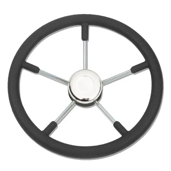 Volant de direction T9 - 40cm - Noir