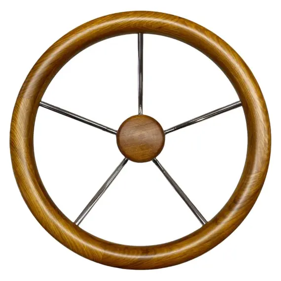 Teak Steering Wheel T4CT - 40cm