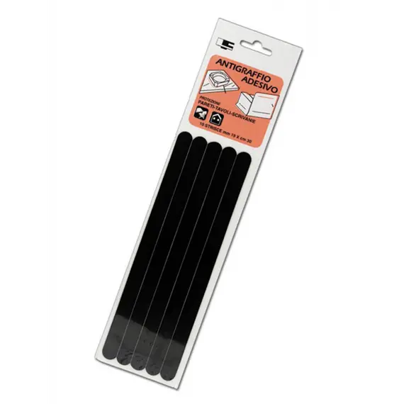 Bandes adhésives antidérapantes noires - 19x300mm