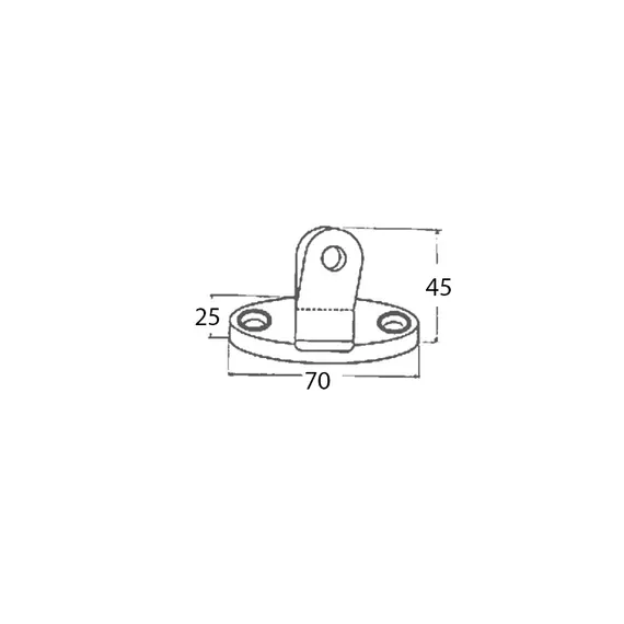Ribber Fork Support 180°, 2 image Ribber Fork Support 180°, 2 image