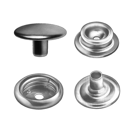Boutons-pression pour tentes - Ø15mm