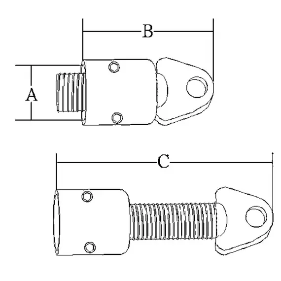 Pair of Top Caps Ø25mm, Diameter, mm: 25, 3 image Pair of Top Caps Ø25mm, Diameter, mm: 25, 3 image