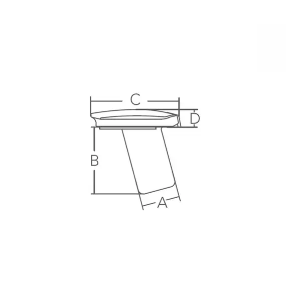 Douille de fixation encastrée, 4 image Douille de fixation encastrée, 4 image