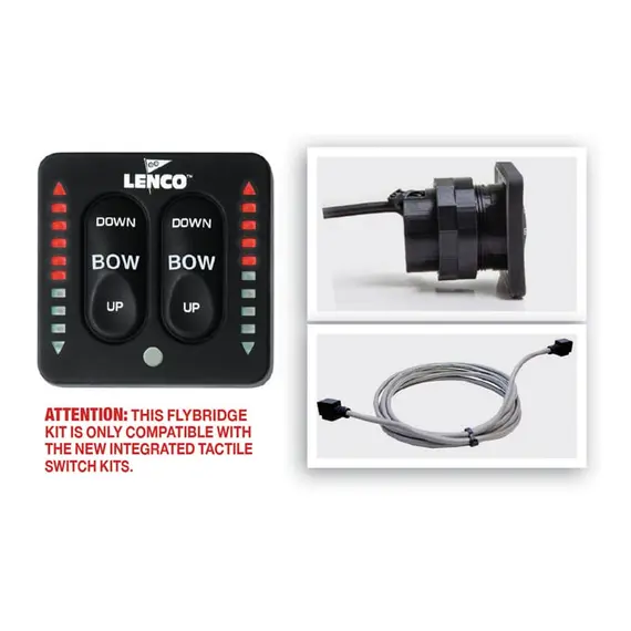 Interrupteur LED de flybridge avec faisceau blindé de 9,1 mètres, 2 image Interrupteur LED de flybridge avec faisceau blindé de 9,1 mètres, 2 image