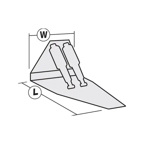 High Performance Trim Tab Kit with Dual Actuator - 533x355mm, Boat size, m: 7.2-12.6, 4 image High Performance Trim Tab Kit with Dual Actuator - 533x355mm, Boat size, m: 7.2-12.6, 4 image