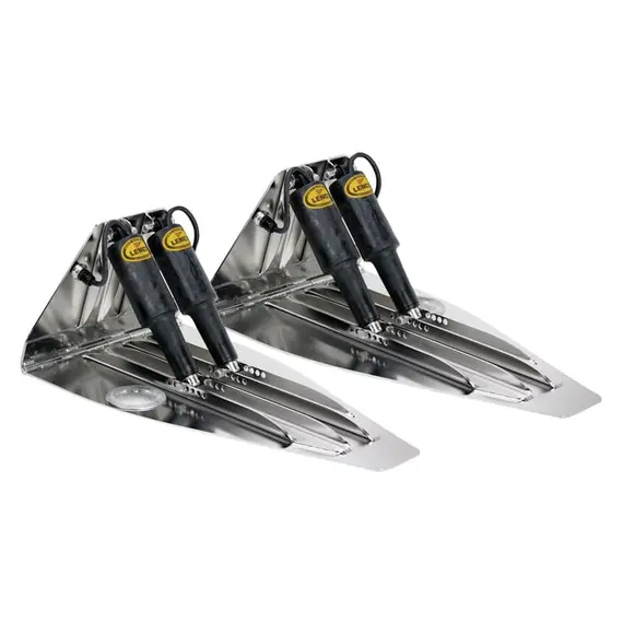 High Performance Trim Tab Kit with Dual Actuator - 635x355mm, Boat size, m: 8.4-13.8