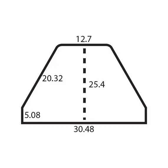 High Performance Trim Tab Kit with Single Actuator - 457x305mm, 6 image High Performance Trim Tab Kit with Single Actuator - 457x305mm, 6 image