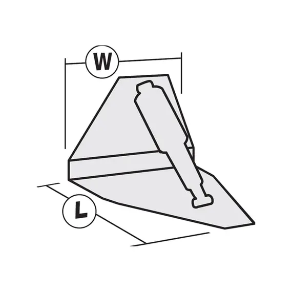 High Performance Trim Tab Kit with Single Actuator - 457x305mm, 7 image High Performance Trim Tab Kit with Single Actuator - 457x305mm, 7 image