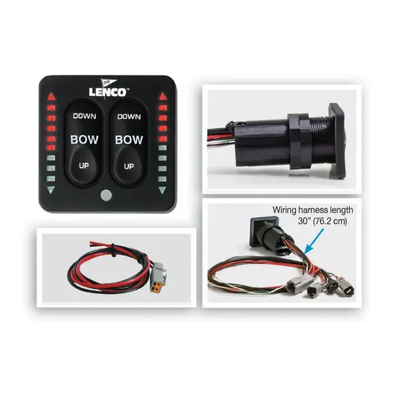 Kit de commutateur intégré LED pour système à actionneur unique, 2 image Kit de commutateur intégré LED pour système à actionneur unique, 2 image