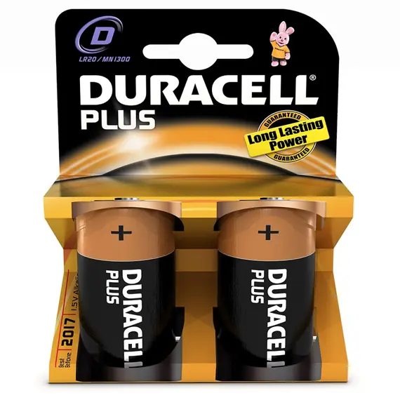 Pile Duracell Plus - type D