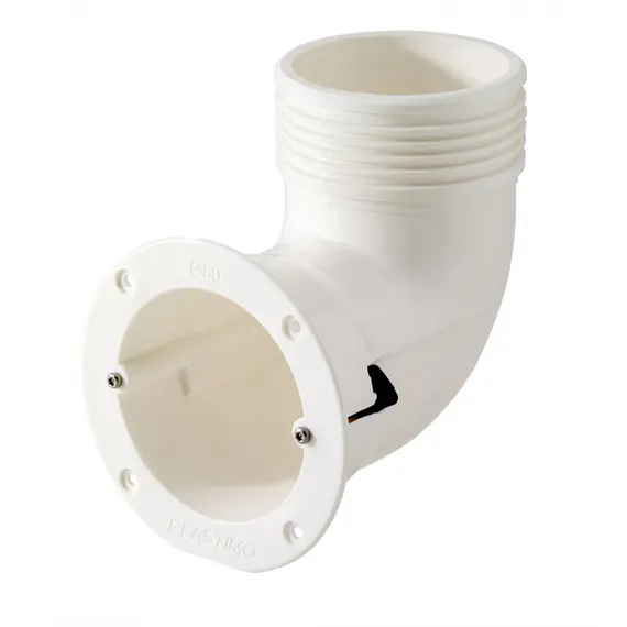 Connecteur coude EZ air diamètre 80mm