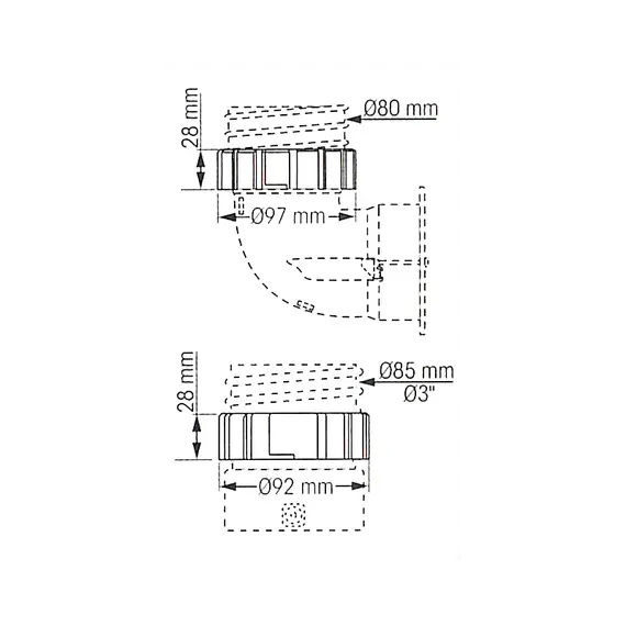 Écrou de fixation EZ Air - diamètre 75mm, Diamètre, mm: 75, 3 image Écrou de fixation EZ Air - diamètre 75mm, Diamètre, mm: 75, 3 image
