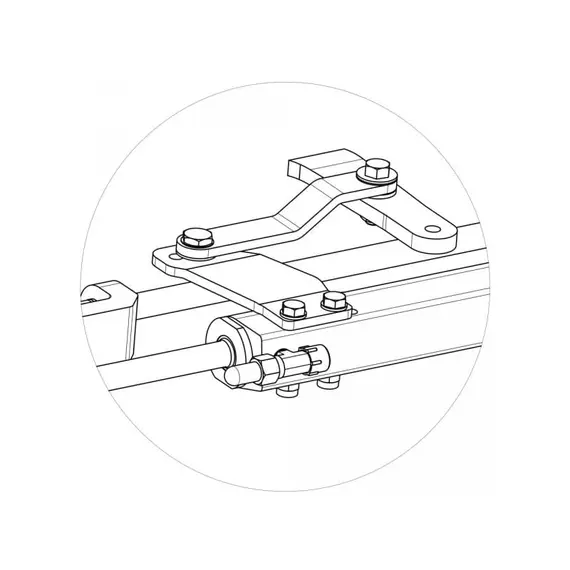 GF90BT Universal Hydraulic Steering Kit for 40/50/60 Yamaha Engine, 3 image